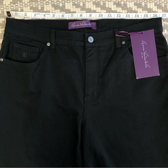 Gloria Vanderbilt Amanda classic fit tapered jean size 14P - Picture 3 of 13